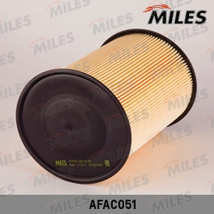 MILES AFAC051 Фильтр воздушный FORD FOCUS 04-/ VOLVO S40/V50 04- AFAC051 (FILTRON AK372/1, MANN C16134/1) AFAC051