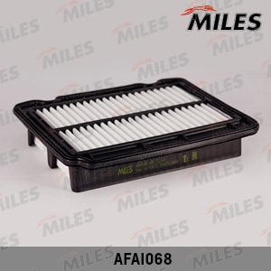 MILES AFAI068 Фильтр воздушный CHEVROLET AVEO 1.2/1.4 03- AFAI068 (FILTRON AP082/5, MANN C2324) AFAI068