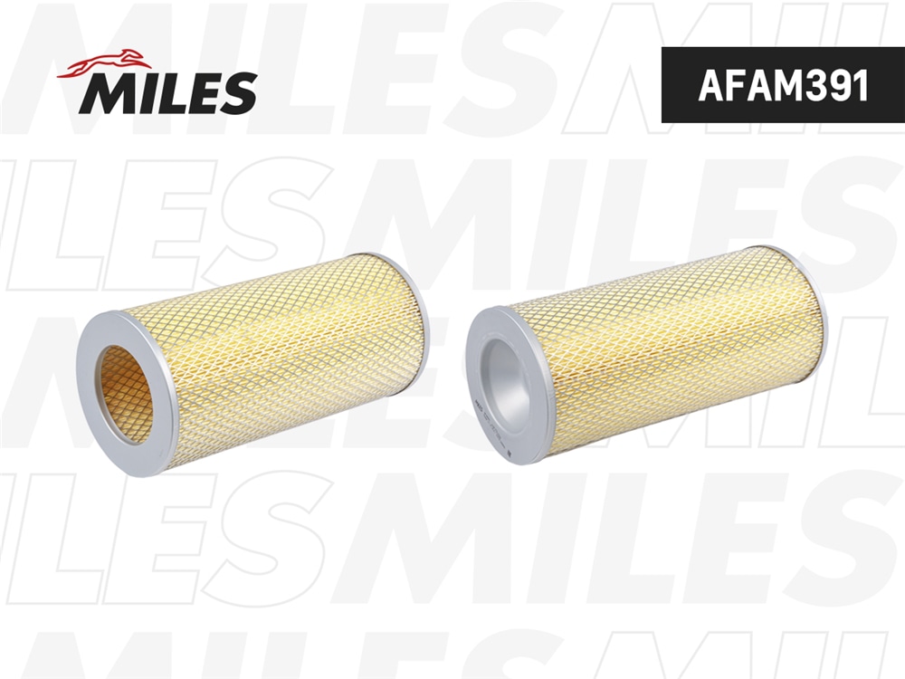 MILES AFAM391 Фильтр воздушный TOYOTA HIACE 2.0-2.4 89-95 (FILTRON AM453, VIC A-170) AFAM391