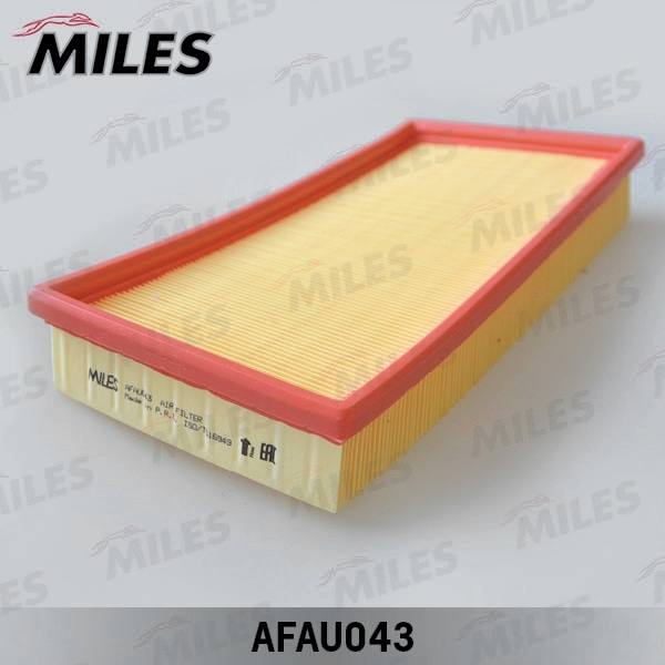 MILES AFAU043 Фильтр воздушный TOYOTA AVENSIS/CARINA E 1.6-2.0 -03 (FILTRON AP184, MANN C3284/2) AFAU043
