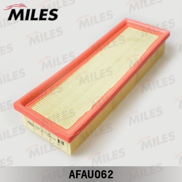 MILES AFAU062 Фильтр воздушный PEUGEOT 306/406 1.6/1.8 (FILTRON AP080, MANN C3173) AFAU062