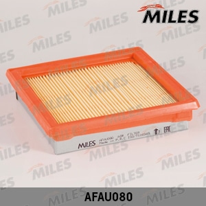 MILES AFAU080 Фильтр воздушный NISSAN MICRA 16V 92- (FILTRON AP124, MANN C1618, VIC AN-221V) AFAU080
