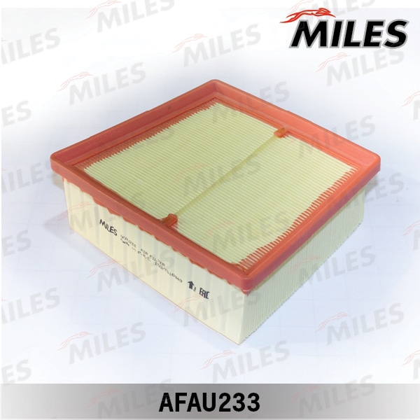 MILES AFAU233 Фильтр воздушный FORD FIESTA 08- (FILTRON AP151/5, MANN C17006) AFAU233