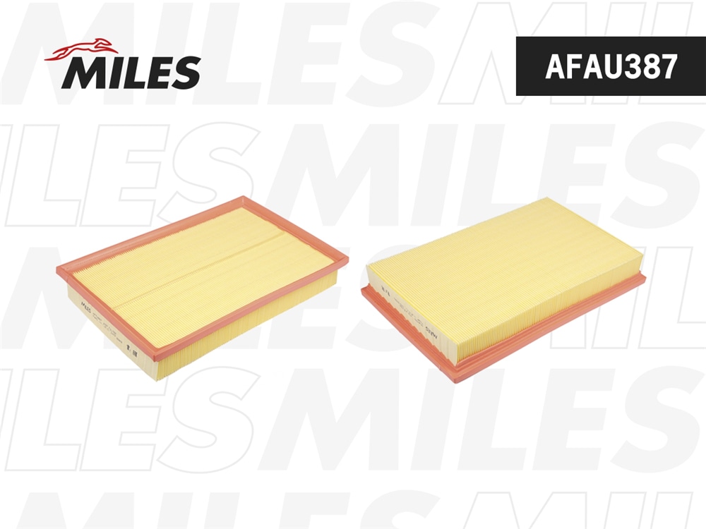 MILES AFAU387 Фильтр воздушный VAG A3/G5/PASSAT 3.2 FSI (FILTRON AP004/4) AFAU387