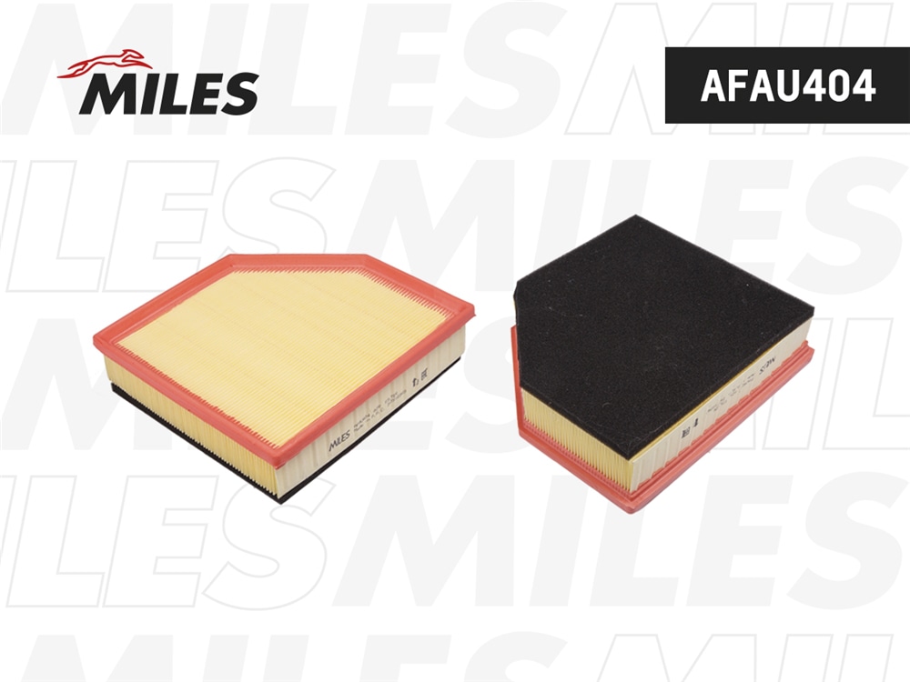 MILES AFAU404 Фильтр воздушный VOLVO S60/S80/V60/V70/XC60/XC70 3.0/3.2 06- (FILTRON AP165/8) AFAU404