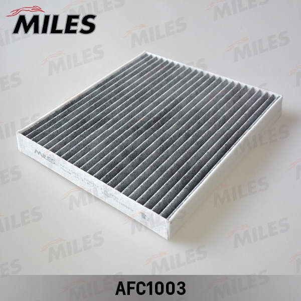 MILES AFC1003 Фильтр салона угольный HYUNDAI CRETA 16-/TUCSON 16-/Solaris II 17- / KIA RIO 17- (FILTRON K1407) AFC1003