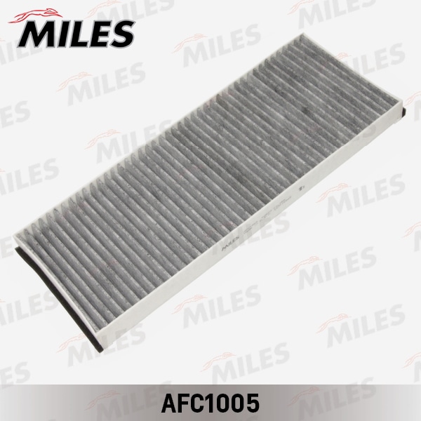 MILES AFC1005 Фильтр салона угольный AUDI A4 95-01/VW PASSAT 96-00 (MANN CUK3955, FILTRON K1004A) AFC1005