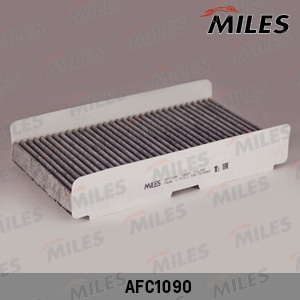 MILES AFC1090 Фильтр салона угольный CITROEN C3/C4/PEUGEOT 307/308 02 (FILTRON K1093A MANN CUK2940) AFC1090