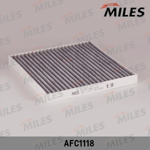 MILES AFC1118 Фильтр салона TOYOTA AVENSIS II/COROLLA 02- угольный