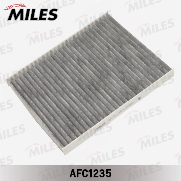 MILES AFC1235 Фильтр салона угольный FORD FIESTA 08- (FILTRON K1251A MANN CUK2436) AFC1235