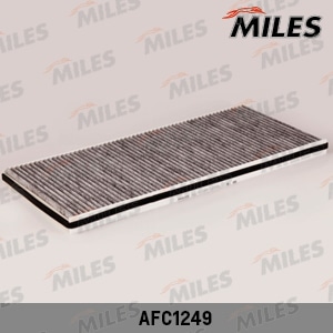 MILES AFC1249 Фильтр салона угольный BMW X5 00-/RANGE ROVER 02- (FILTRON K1265A MANN CUK5366) AFC1249