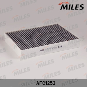 MILES AFC1253 Фильтр салона VW TOUAREG/PORSCHE CAYENNE 10- угольный
