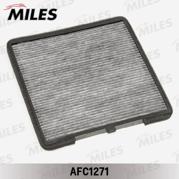 MILES AFC1271 Фильтр салона HYUNDAI i10 08-/KIA PICANTO 06- угольный