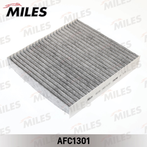 MILES AFC1301 Фильтр салона RENAULT CLIO 12- угольный