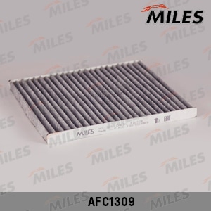 MILES AFC1309 Фильтр салона угольный HYUNDAI SOLARIS 11- (FILTRON K1329A MANN CUK21008) AFC1309