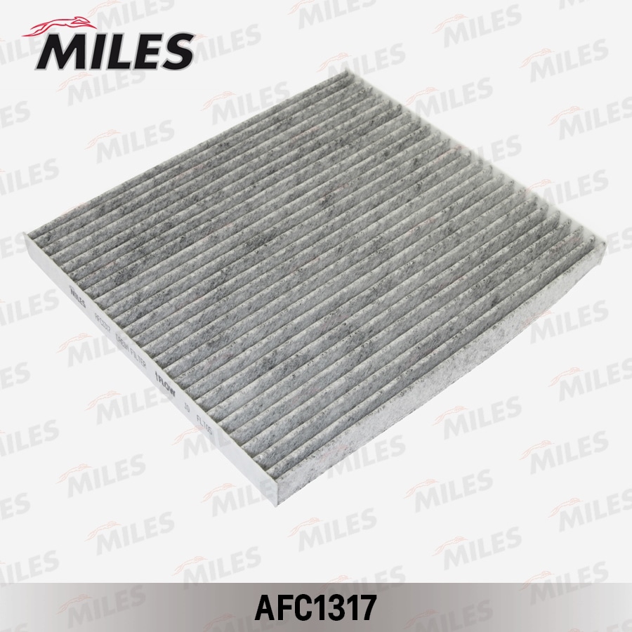 MILES AFC1317 Фильтр салона HYUNDAI SONATA YF 10-/SANTA FE 12- угольный
