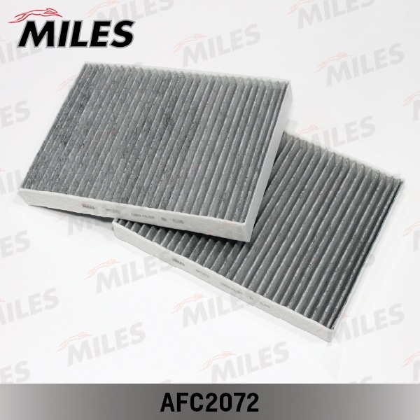 MILES AFC2072 Фильтр салона BMW E39 угольный (упак.2шт.)