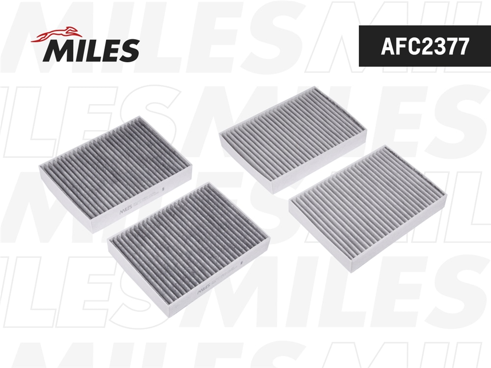 MILES AFC2377 Фильтр салона BMW G11/G12/G30 угольный (упак.2шт.)