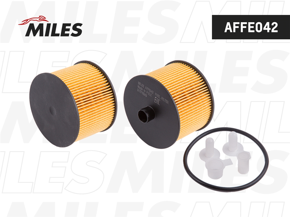 MILES AFFE042 Фильтр топливный FORD FOCUS II/CITROEN/PEUGEOT/VOLVO 2.0 TDCI