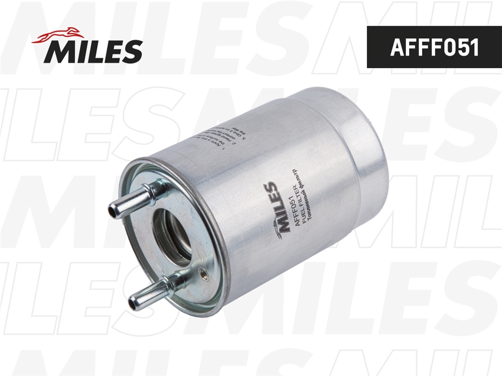 MILES AFFF051 Фильтр топливный RENAULT FLUENCE/MEGANE/SCENIC 1.5D-2.0D 08-