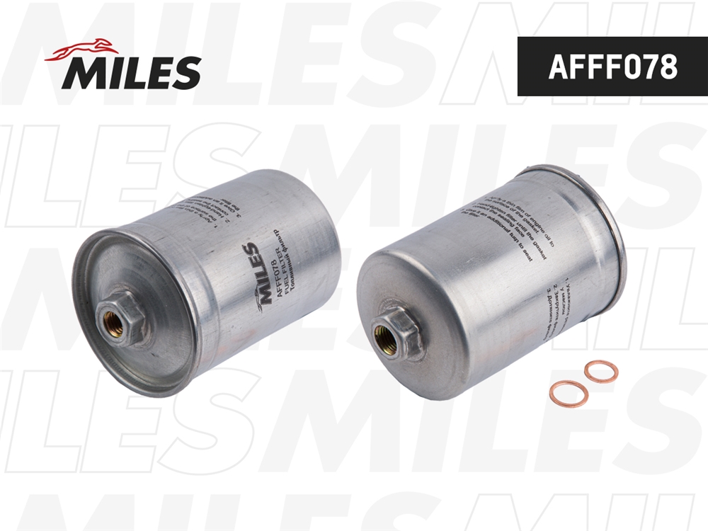MILES AFFF078 Фильтр топливный AUDI 80/A4/A6/A8 1.6-6.0/VW PASSAT 2.0-4.0 96-05