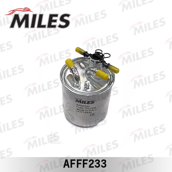 MILES AFFF233 Фильтр топливный NISSAN X-TRAIL/QASHQAI 2.0D 07- (MANN WK9027, FILTRON PP857/2) AFFF233