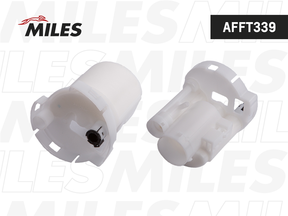 MILES AFFT339 Фильтр топливный KIA RIO II 06-/HYUNDAI ACCENT/VERNA 05- (JS ASAKASHI FS9307) AFFT339