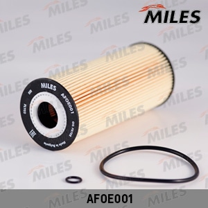 MILES AFOE001 Фильтр масляный (вставка) VAG A4/A6/OCTAVIA/G4/PASSAT/SHARAN 1.9D-2.5D/FORD GALAXY 1.9D (FILTRON OE640/1, MANN HU726/2X) AFOE001