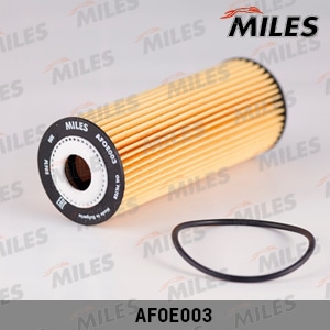 MILES AFOE003 Фильтр масляный (вставка) MERCEDES BENZ W202/W203/W210/SSANGYONG KORANDO/ REXTON (FILTRON OE640/3, MANN HU727/1x) AFOE003
