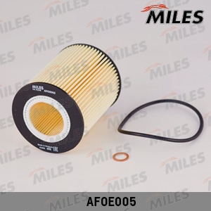 MILES AFOE005 Фильтр масляный (вставка) BMW E36/E39/E46/E60 2.0-4.0 (FILTRON OE649, MANN HU925/4x) AFOE005