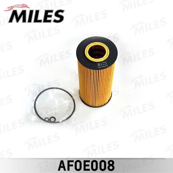 MILES AFOE008 Фильтр масляный (вставка) MERCEDES BENZ W202/210/124/SPRINTER (901-903) 2.2D/2.5D/3.0D (FILTRON OM610, MANN HU951x) AFOE008