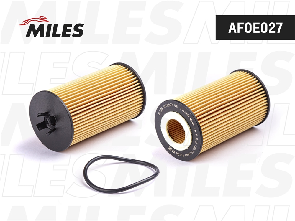 MILES AFOE027 Фильтр масляный (вставка) OPEL Astra G,H,J 98, Corsa C,D 00, Insignia 08/CHEVROLET Aveo 08, Cruze 09, Orlando 10 (FILTRON OE648/6, MANN HU612/2x) AFOE027