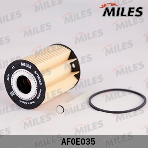 MILES AFOE035 Фильтр масляный PEUGEOT/CITROEN/FORD/MAZDA/SUZUKI/VOLVO 1.4D-2.0D