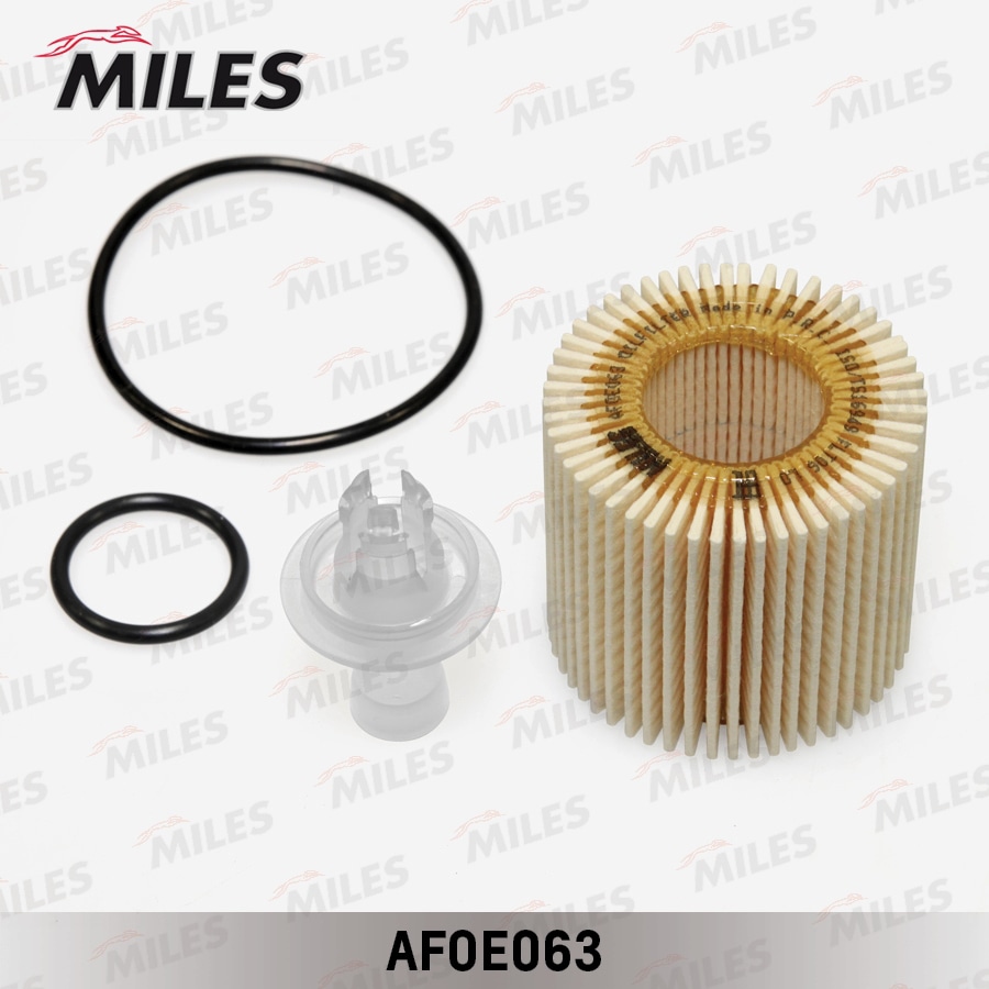 MILES AFOE063 Фильтр масляный TOYOTA 1.3-2.0