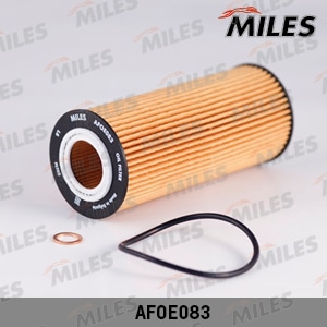MILES AFOE083 Фильтр масляный BMW E46/E90/E60/X5 (E70)/X6 (E71) 2.5D-3.0D