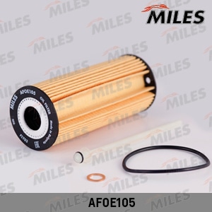MILES AFOE105 Фильтр масляный BMW E60/87/90/83 DIESEL