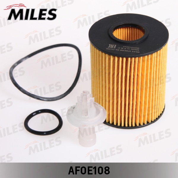MILES AFOE108 Фильтр масляный (вставка) LEXUS GS/IS 2.5/3.0/4.5 05- (FILTRON OE685, MANN HU7009z, VIC O-116) AFOE108