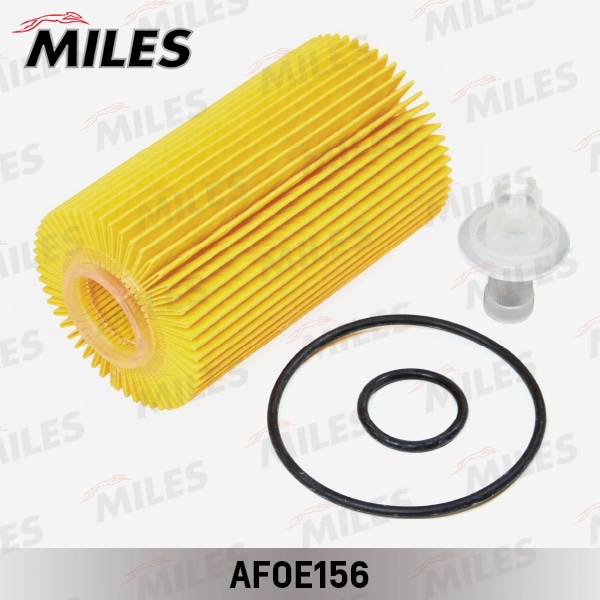MILES AFOE156 Фильтр масляный TOYOTA LAND CRUISER 200 4.5D (FILTRON OE685/6, VIC A-618) AFOE156