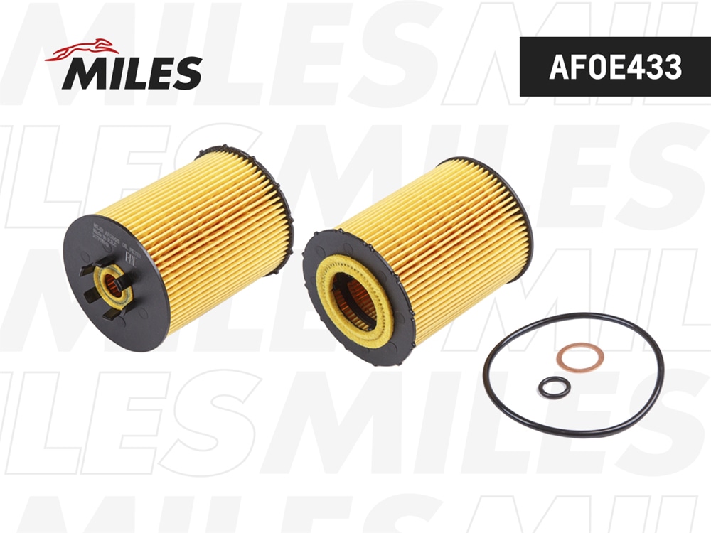 MILES AFOE433 Фильтр масляный BMW E60/E65/X5 (E70) 4.0-6.0