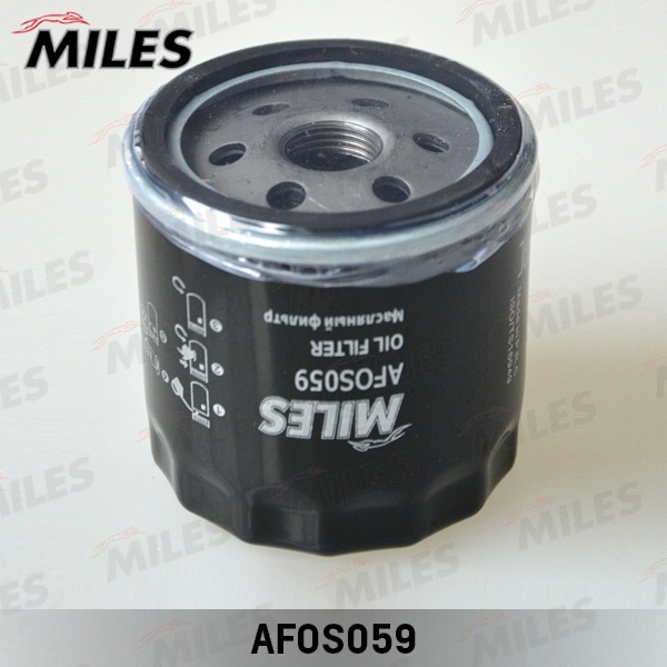MILES AFOS059 Фильтр масляный FORD/ VOLVO/MAZDA (FILTRON OP629, MANN W712/43, VIC C-111) AFOS059