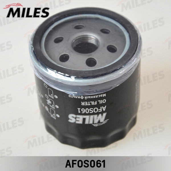 MILES AFOS061 Фильтр масляный SKODA FABIA/FELICIA/OCTAVIA/VW GOLF 3/4/5/POLO 1.0-1.6 (FILTRON OP641, MANN W712/52, VIC C-111) AFOS061
