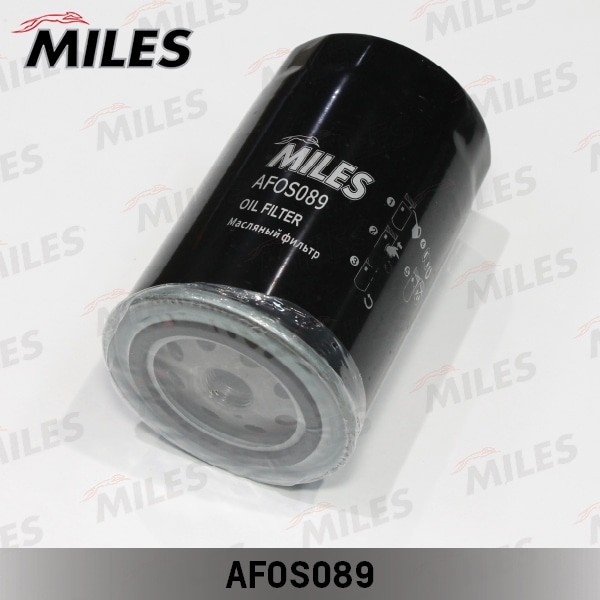 MILES AFOS089 Фильтр масляный AUDI A4/A6/PASSAT 1.8 95- (FILTRON OP526/6, MANN W940/66, VIC C-025) AFOS089