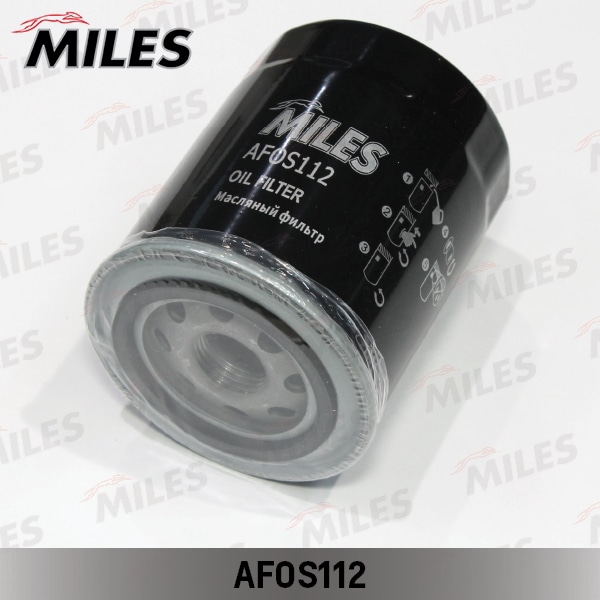 MILES AFOS112 Фильтр масляный NISSAN ALMERA/PRIMERA/TERRANO/FORD MAVERICK 2.7TD 93-02