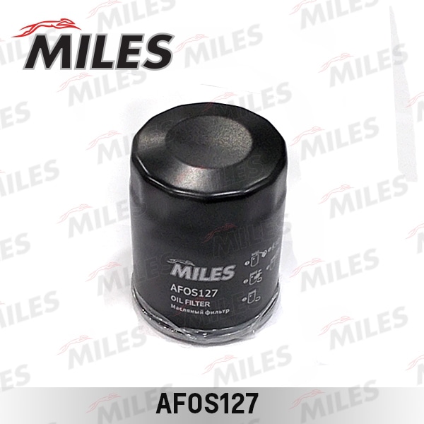 MILES AFOS127 Фильтр масляный FORD/KIA/NISSAN