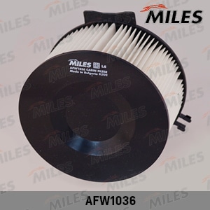 MILES AFW1036 Фильтр салона VW T4 8/94- (FILTRON K1037 MANN CU1738) AFW1036