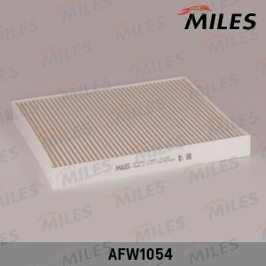 MILES AFW1054 Фильтр салона OPEL ASTRA G/ZAFIRA (BEHR) (FILTRON K1055 MANN CU2757) AFW1054