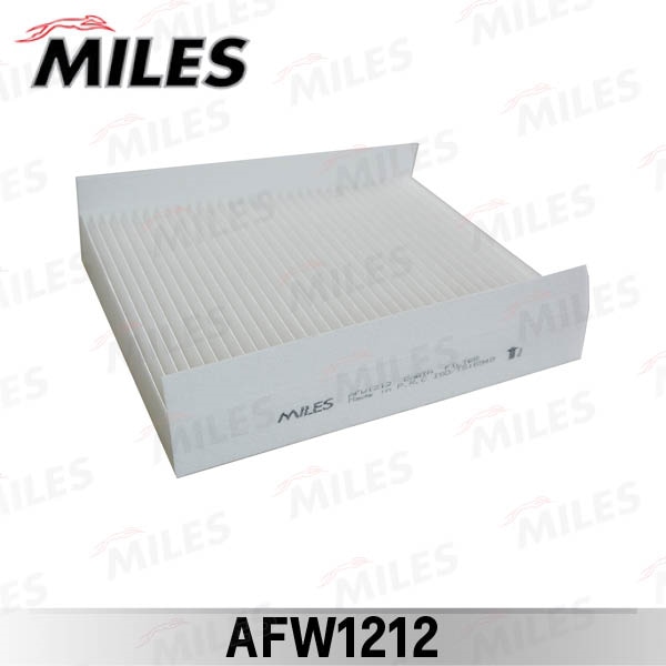 MILES AFW1212 Фильтр салона FIAT DOBLO/PEUGEOT BIPPER 07-