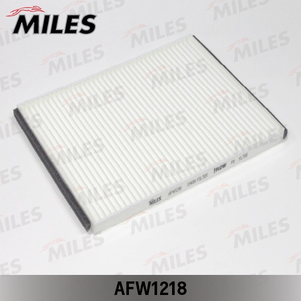 MILES AFW1218 Фильтр салона CHEVROLET AVEO 11- (FILTRON K1234) AFW1218