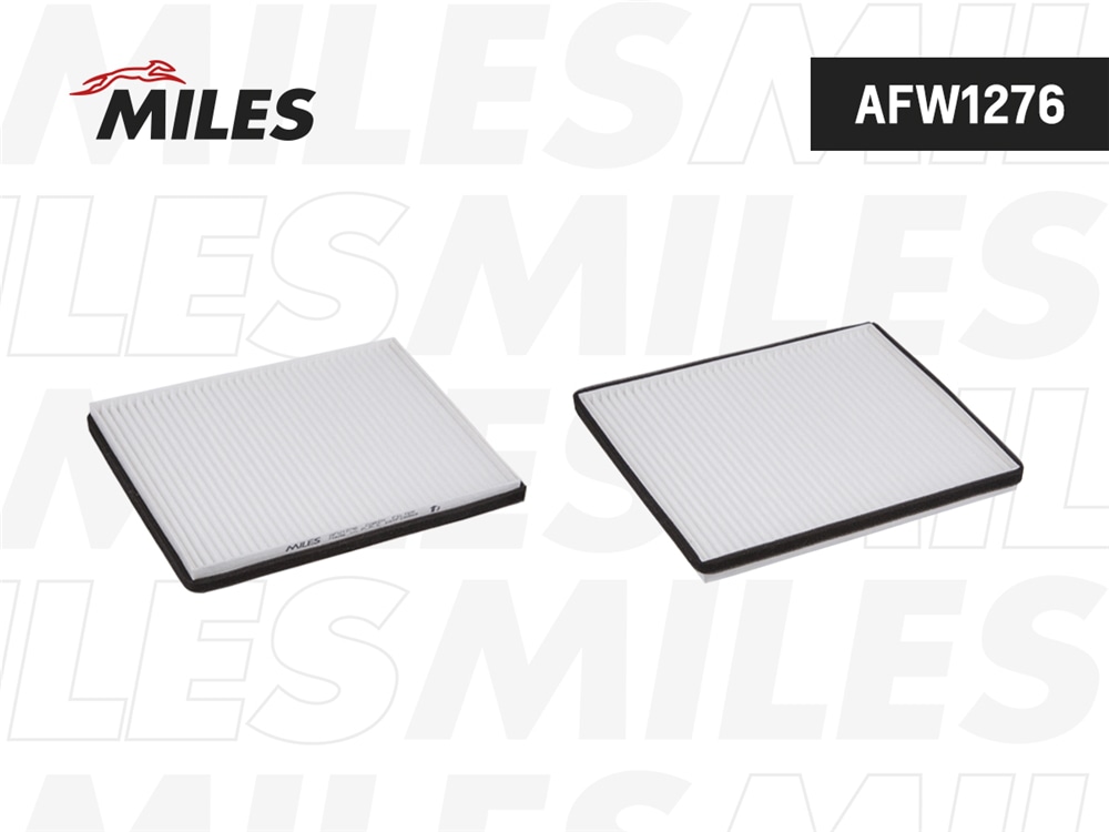 MILES AFW1276 Фильтр салона SUZUKI WAGON R+ 00- (FILTRON K1293 MANN CU2326) AFW1276