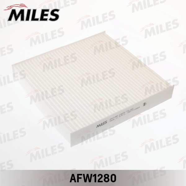 MILES AFW1280 Фильтр салона HONDA JAZZ 08- (FILTRON K1298 MANN CU21003) AFW1280